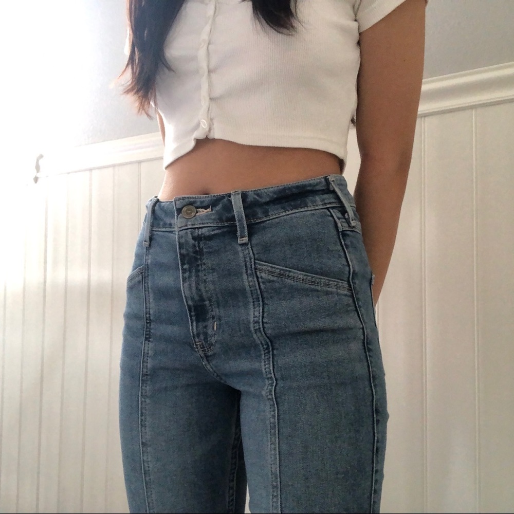 Hollister High-rise super skinny jeans